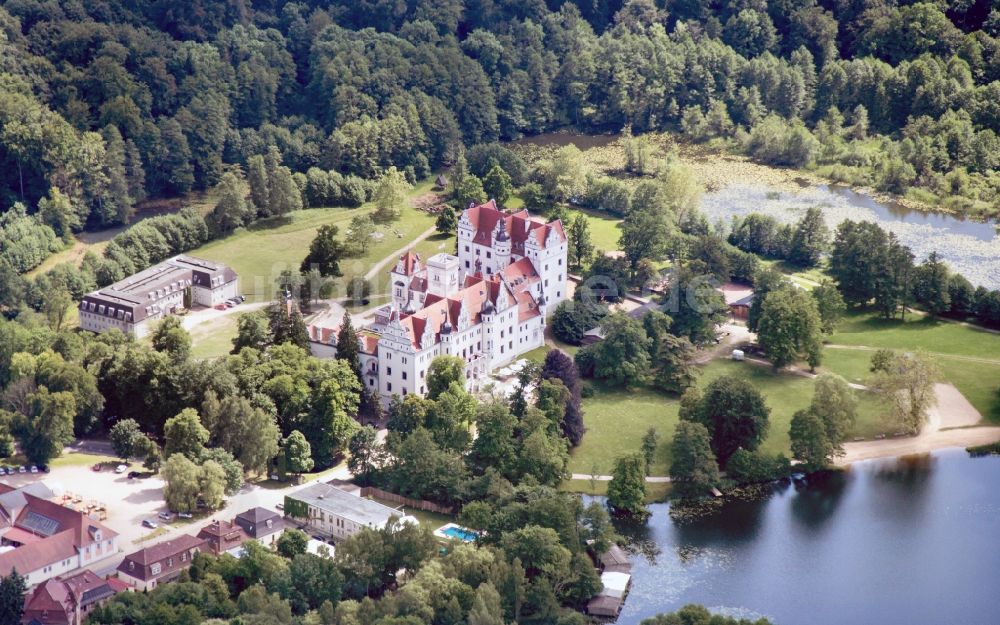 Boitzenburg aus der Vogelperspektive: Schloss Boitzenburg im Boitzenburger Land in der Uckermark im Bundesland Brandenburg