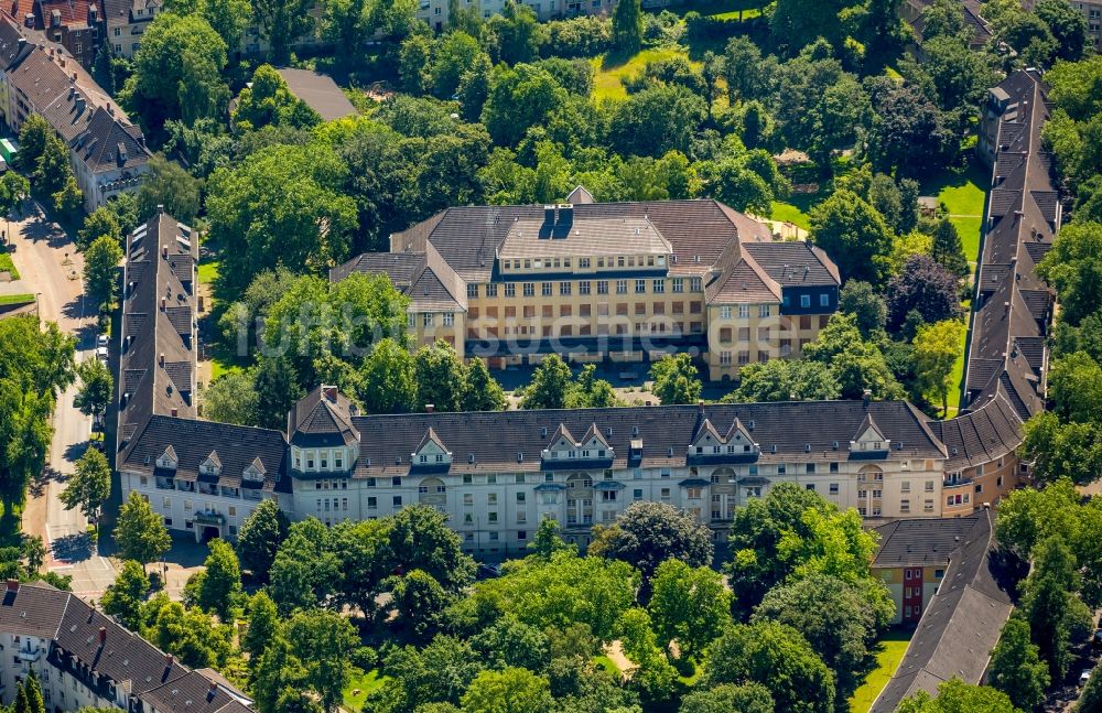 Essen von oben - Schloss Bärendelle in Essen im Bundesland Nordrhein-Westfalen