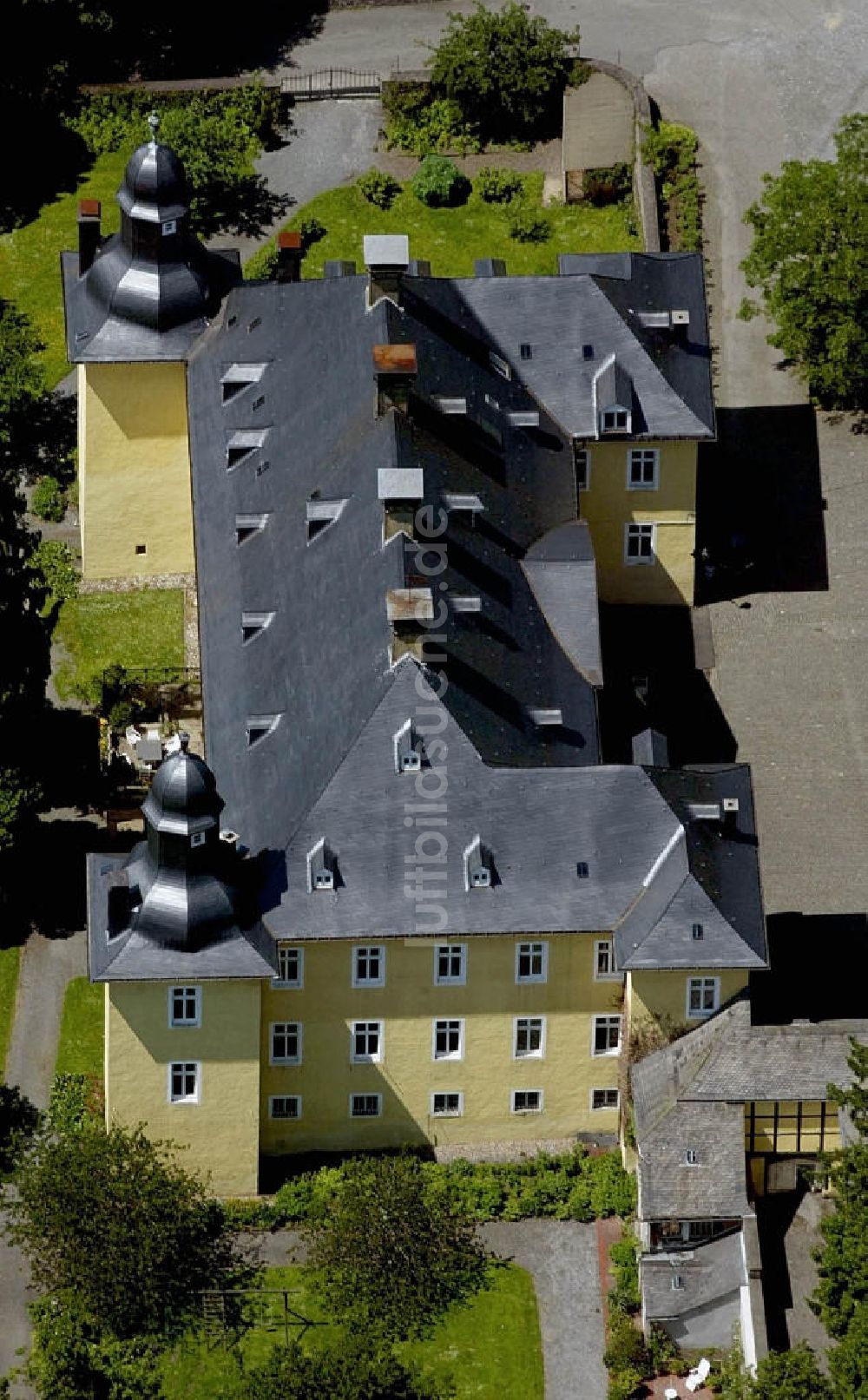 Luftbild Brilon - Schloss Brilon