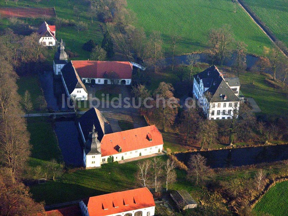 Luftbild Melle - Schloß Bruche in Melle