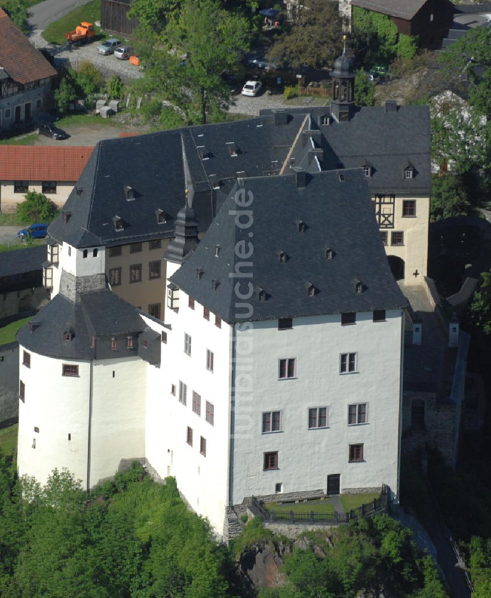 Luftbild Burgk - Schloss Burgk