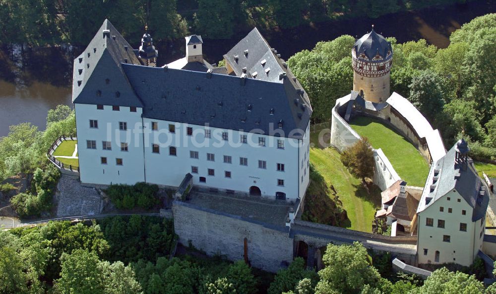 Luftaufnahme Burgk - Schloss Burgk