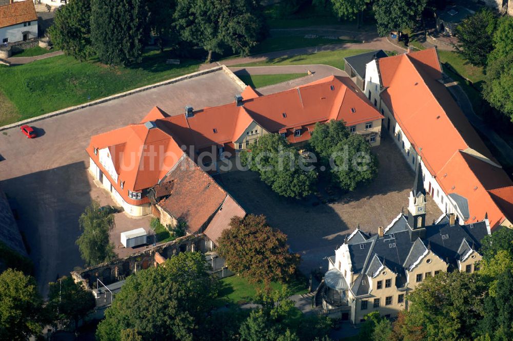 FREITAL aus der Vogelperspektive: Schloss Burgk und das Heimatmuseum in Freital