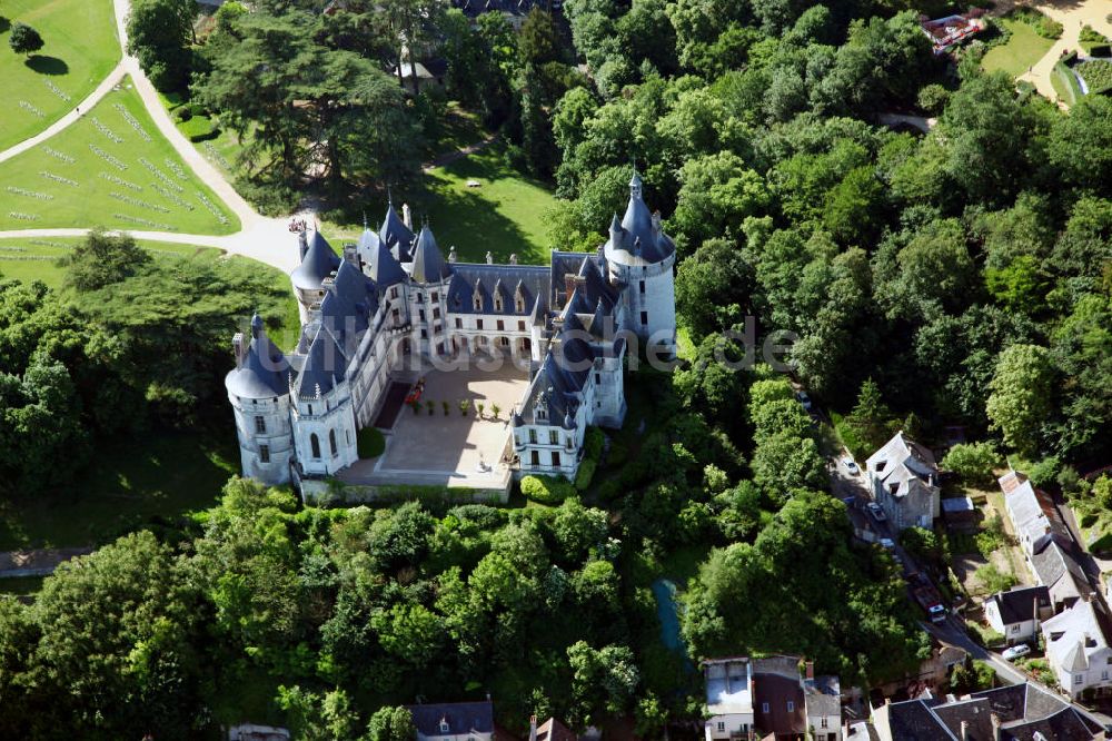 Luftbild Chaumont-sur-Loire - Schloss Chaumont-sur-Loire