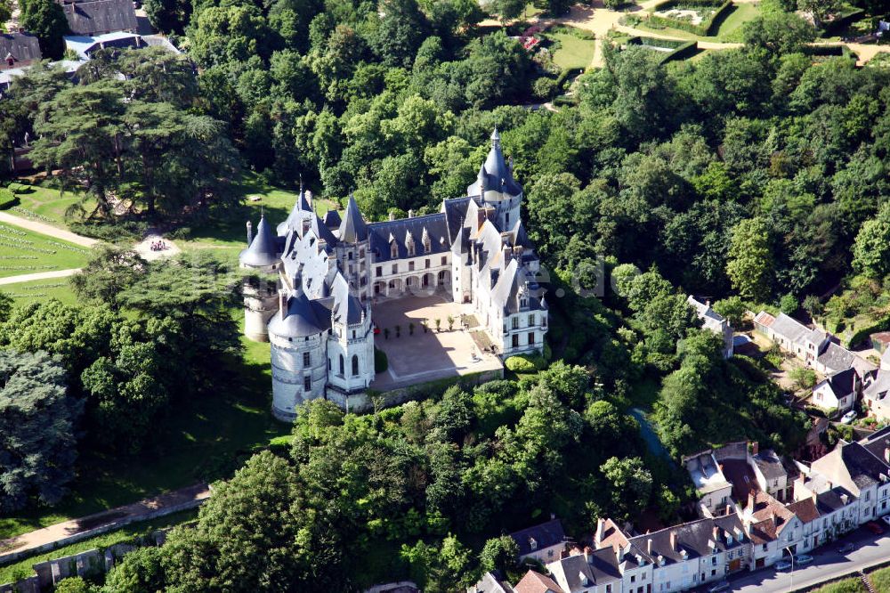 Luftaufnahme Chaumont-sur-Loire - Schloss Chaumont-sur-Loire