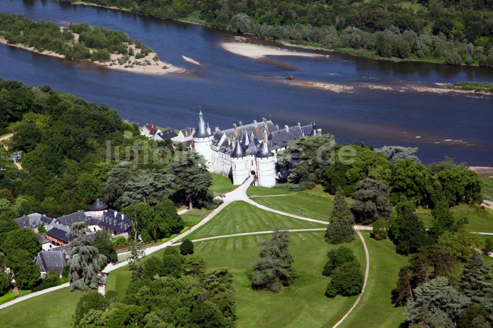 Luftaufnahme Chaumont-sur-Loire - Schloss Chaumont-sur-Loire