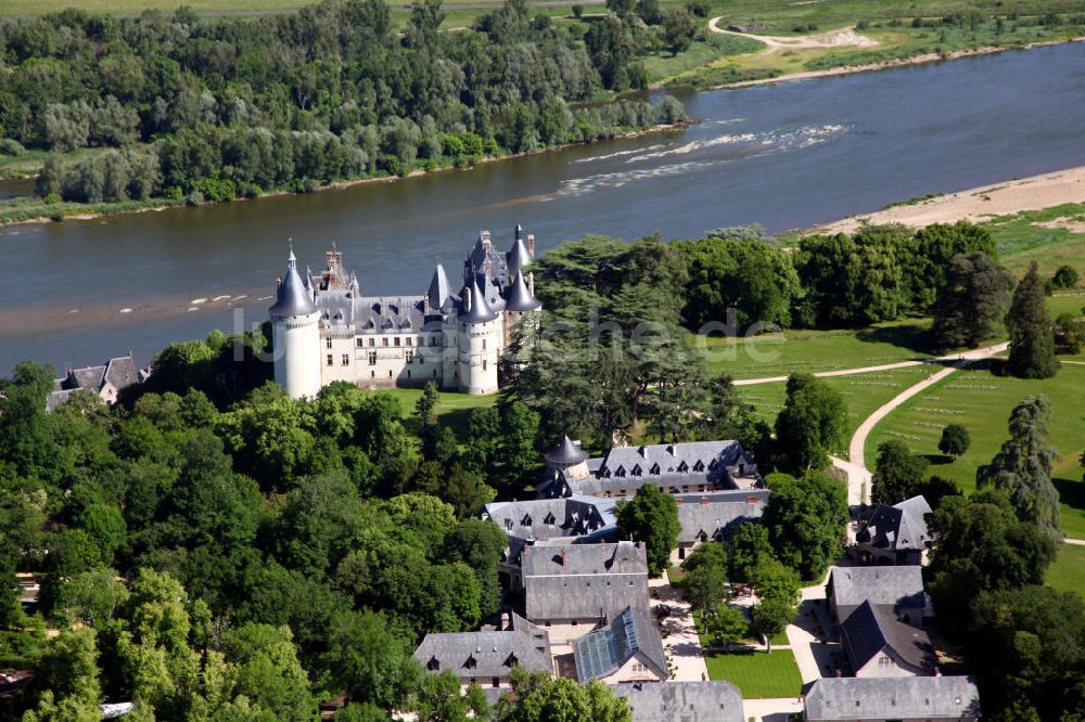 Luftbild Chaumont-sur-Loire - Schloss Chaumont-sur-Loire