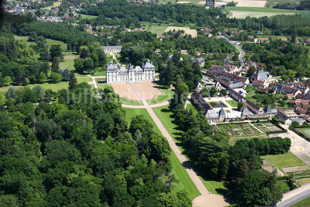 Luftaufnahme Cheverny - Schloss Cheverny