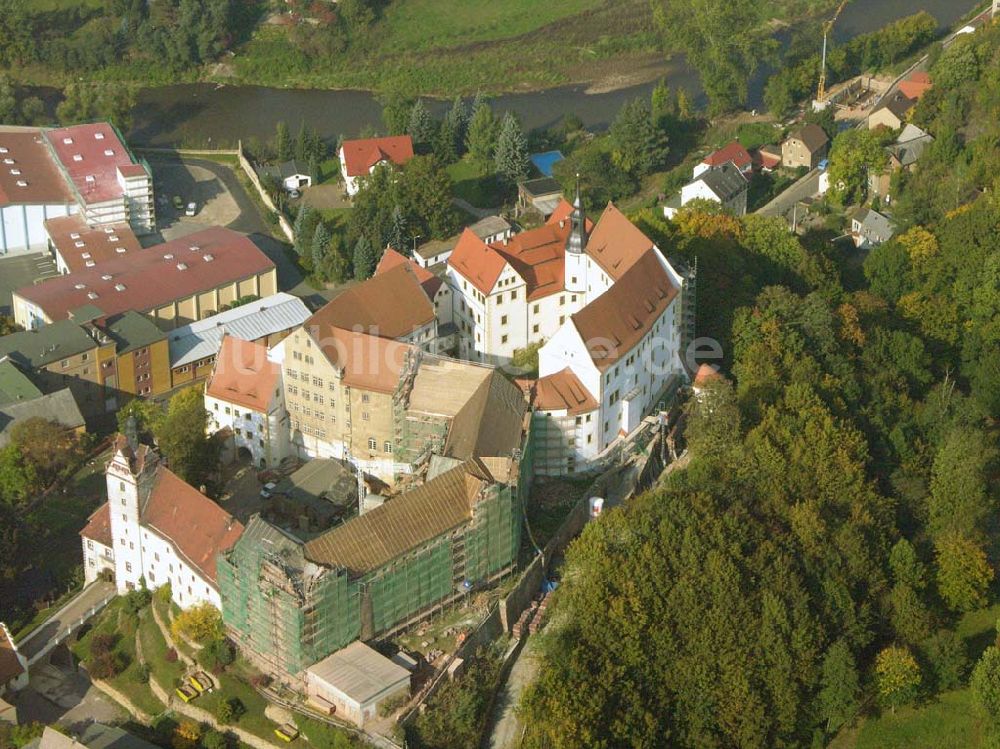 Colditz aus der Vogelperspektive: Schloss Colditz