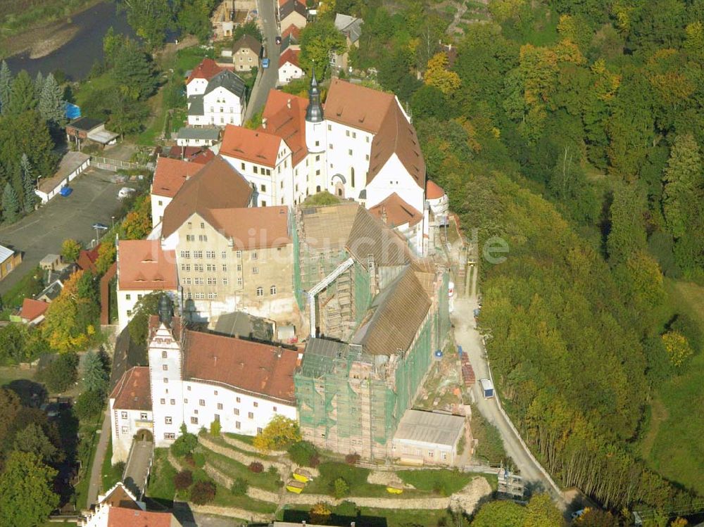 Luftaufnahme Colditz - Schloss Colditz