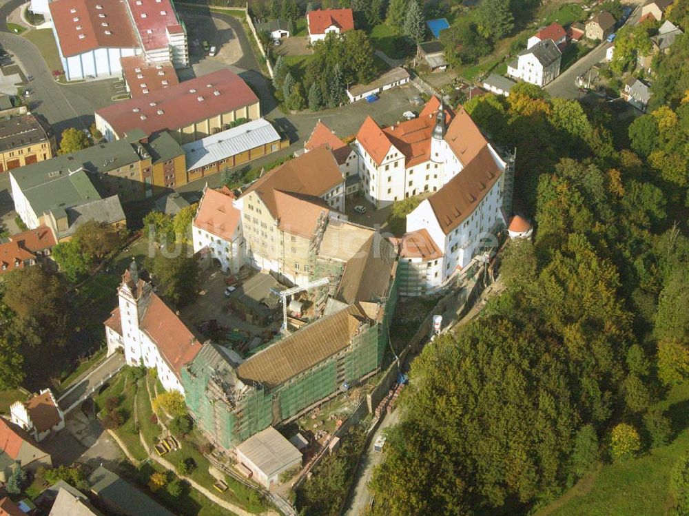 Colditz von oben - Schloss Colditz