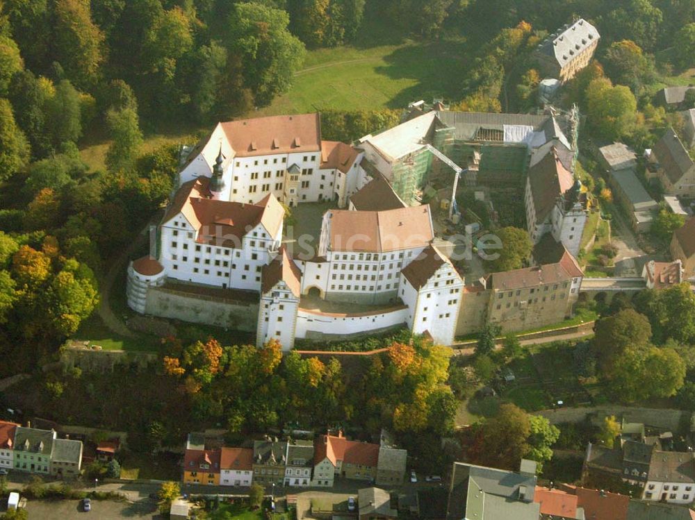 Colditz von oben - Schloss Colditz