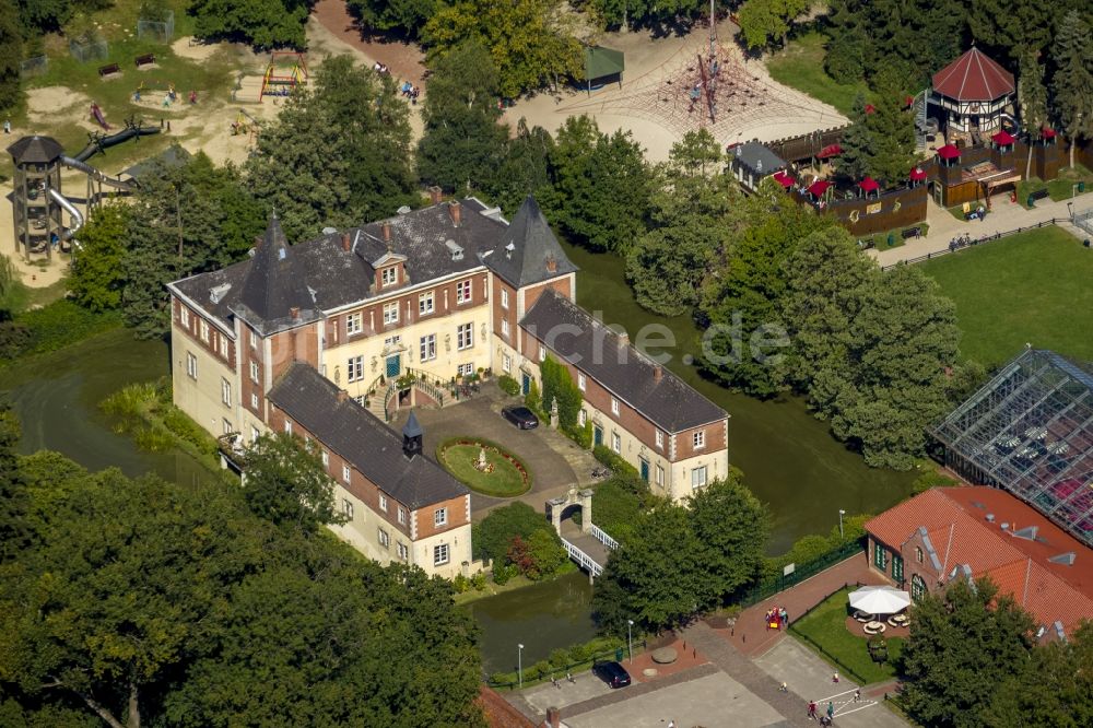 Luftbild Haren Ems - Schloss Dankern in Haren (Ems) im Bundesland Niedersachsen