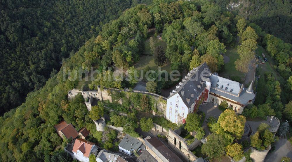 Luftbild Hochstetten - Dhaun - Schloss Dhaun im Hunsrück, Rheinland - Pfalz