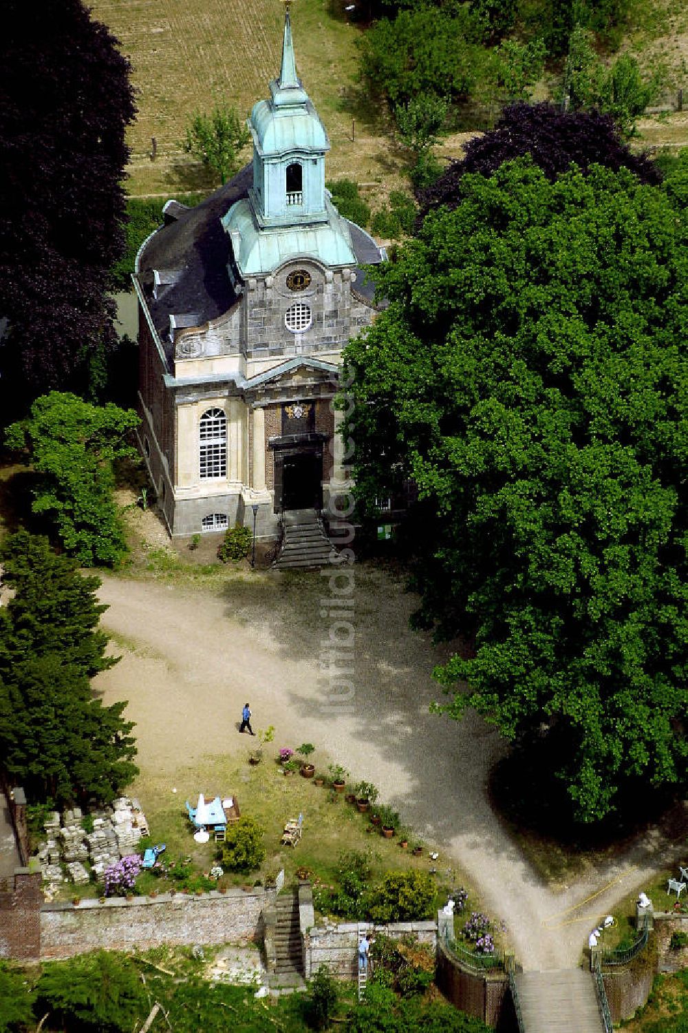 Luftaufnahme Wesel - Schloss Diersfordt