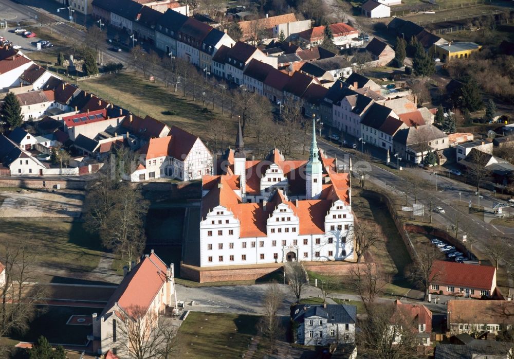 Doberlug-Kirchhain aus der Vogelperspektive: Schloss Doberlug im Bundesland Brandenburg