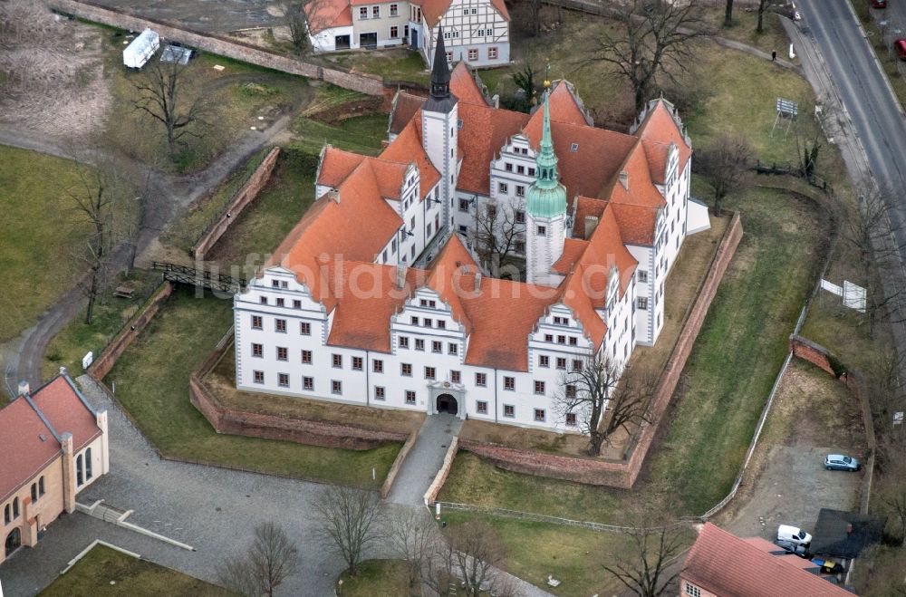 Doberlug-Kirchhain aus der Vogelperspektive: Schloss Doberlug im Bundesland Brandenburg