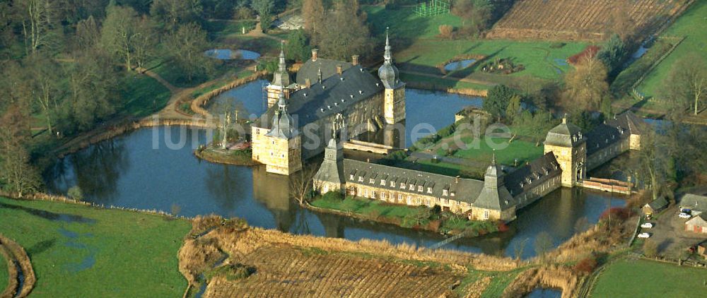 Dorsten von oben - Schloss Dorsten