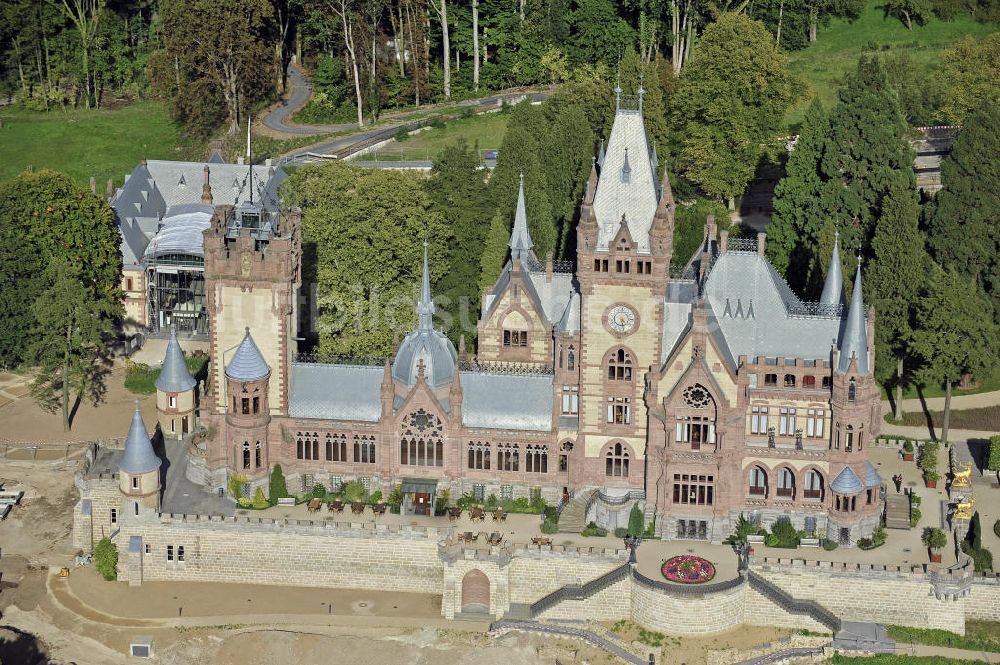 Luftbild Königswinter - Schloss Drachenburg