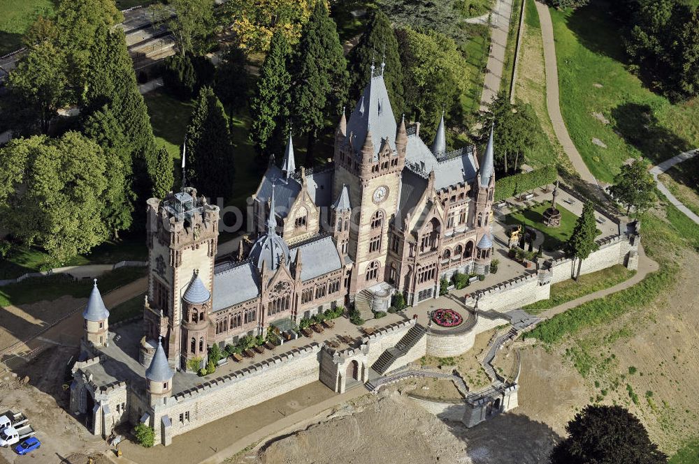 Luftaufnahme Königswinter - Schloss Drachenburg