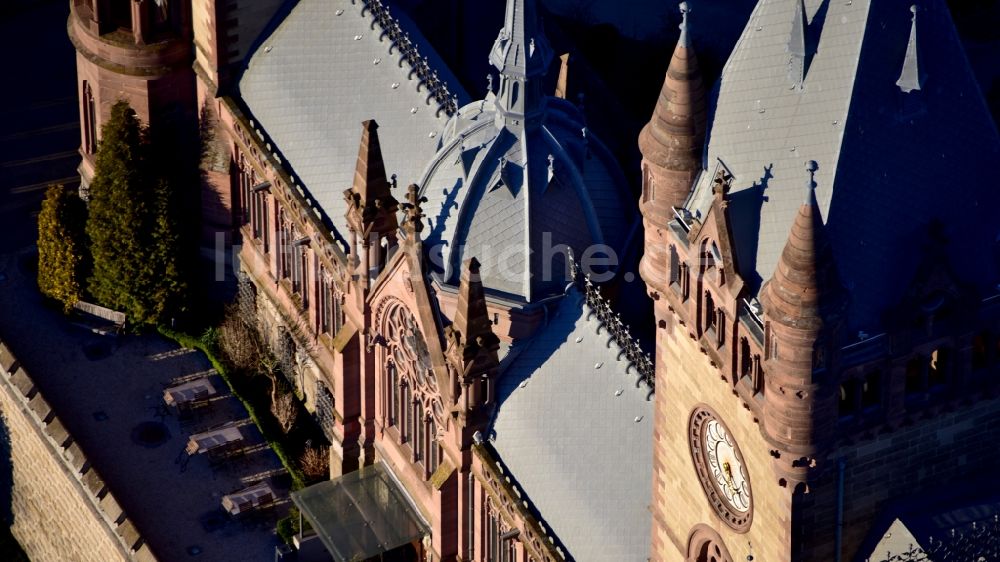 Luftbild Königswinter - Schloss Drachenburg in Königswinter im Bundesland Nordrhein-Westfalen