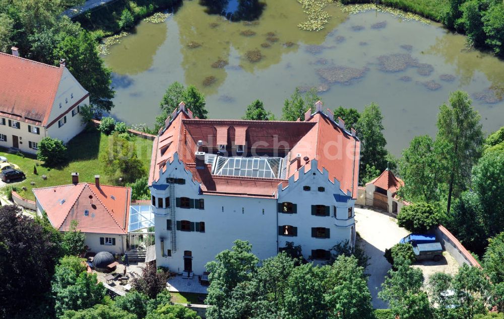 Luftbild Dischingen - Schloss Duttenstein in Dischingen, Baden-Württemberg