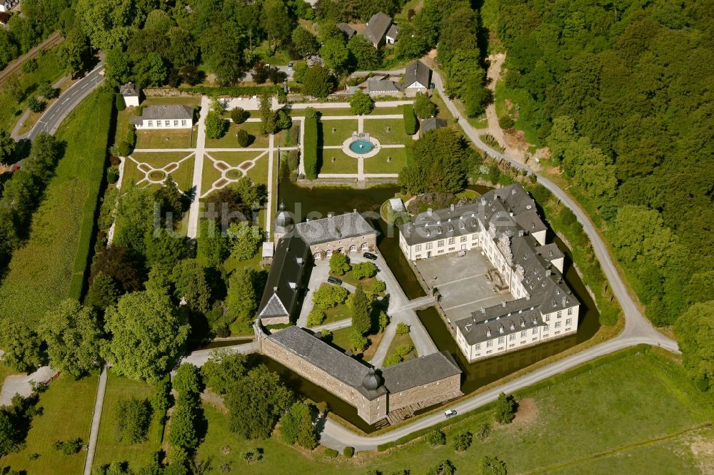 Luftbild Engelskirchen OT Ehreshoven - Schloss Ehreshoven in Engelskirchen im Bundesland Nordrhein-Westfalen