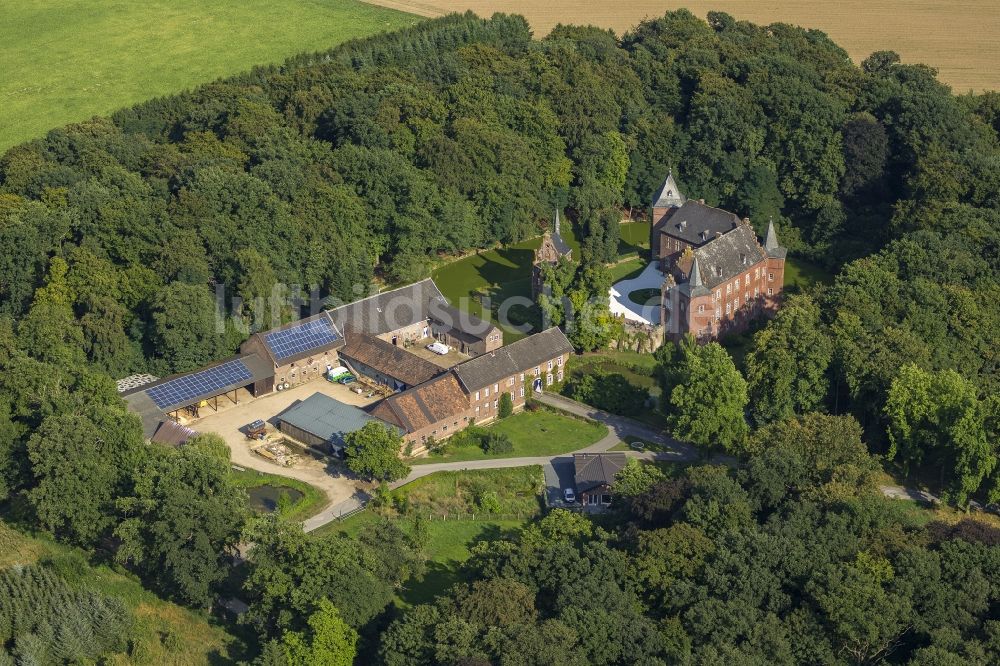 Luftbild Wassenberg - Schloss Elsum in Wassenberg im Bundesland Nordrhein-Westfalen