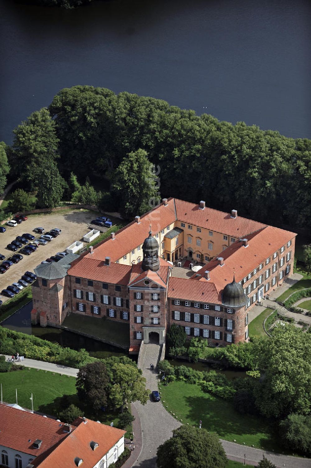 Eutin von oben - Schloss Eutin