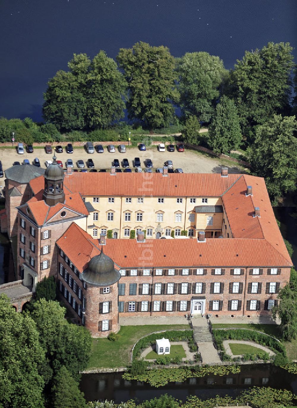 Eutin von oben - Schloss Eutin