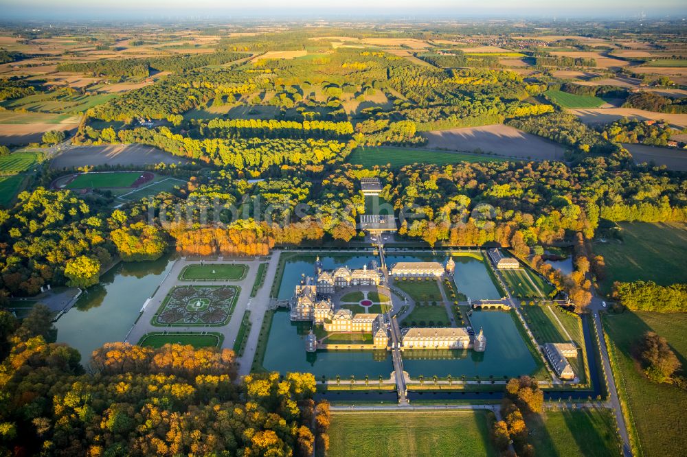 Luftbild Nordkirchen - Schloss der Fachhochschule für Finanzen Nordrhein Westfalen Bibliothek in Nordkirchen im Bundesland Nordrhein-Westfalen, Deutschland