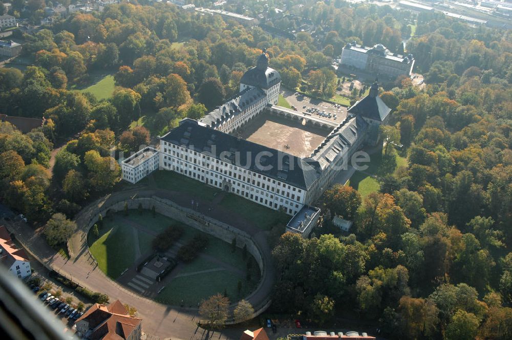 Luftbild Gotha - Schloss Friedenstein in Gotha