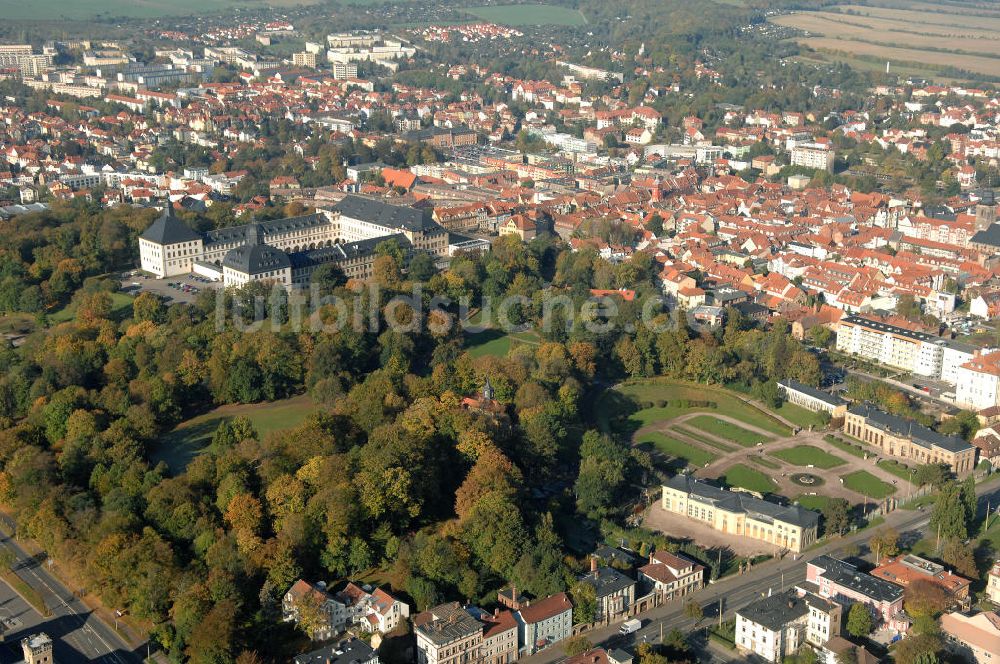 Luftaufnahme Gotha - Schloss Friedenstein in Gotha