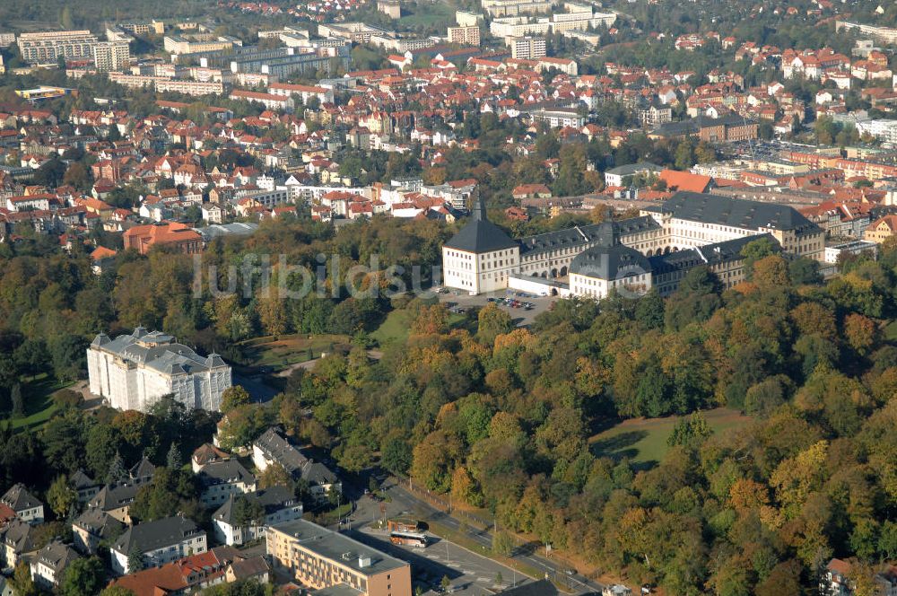 Luftaufnahme Gotha - Schloss Friedenstein in Gotha