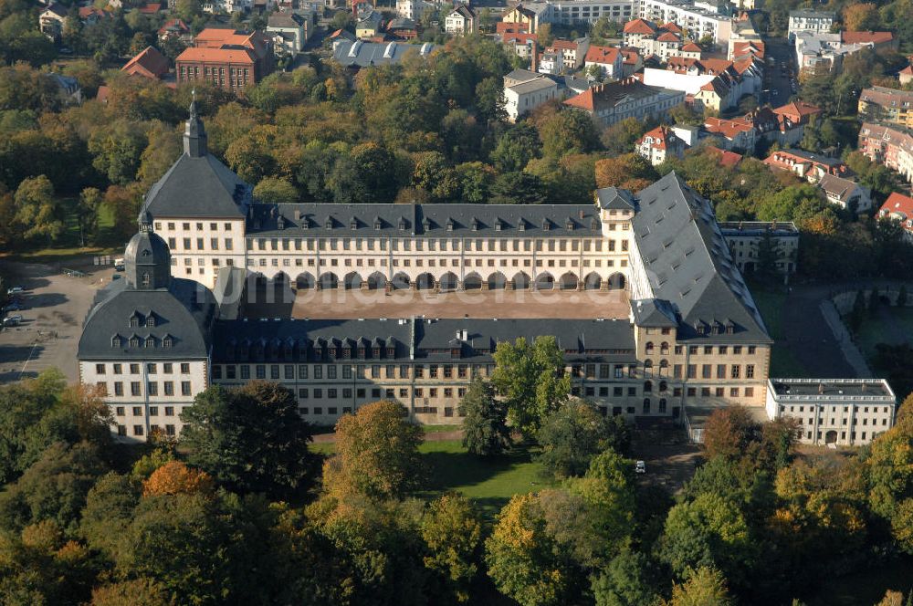 Luftbild Gotha - Schloss Friedenstein in Gotha