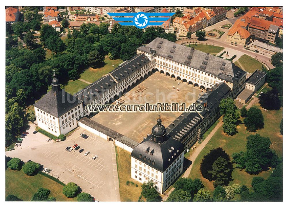 Luftbild Gotha - Schloss Friedenstein in Gotha