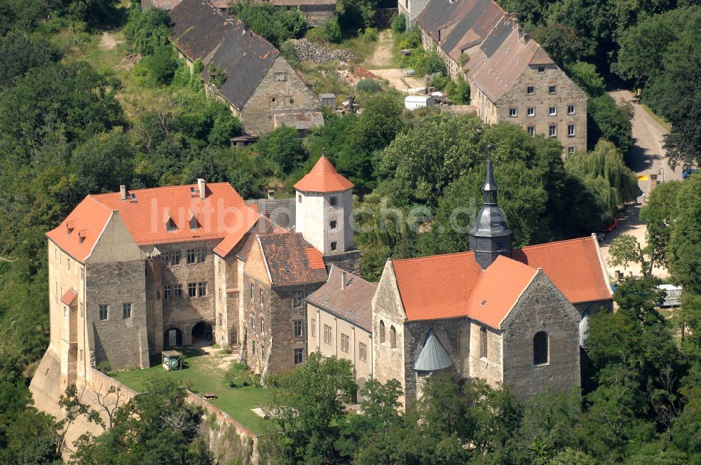 Luftbild Goseck - Schloss Goseck in Sachsen-Anhalt