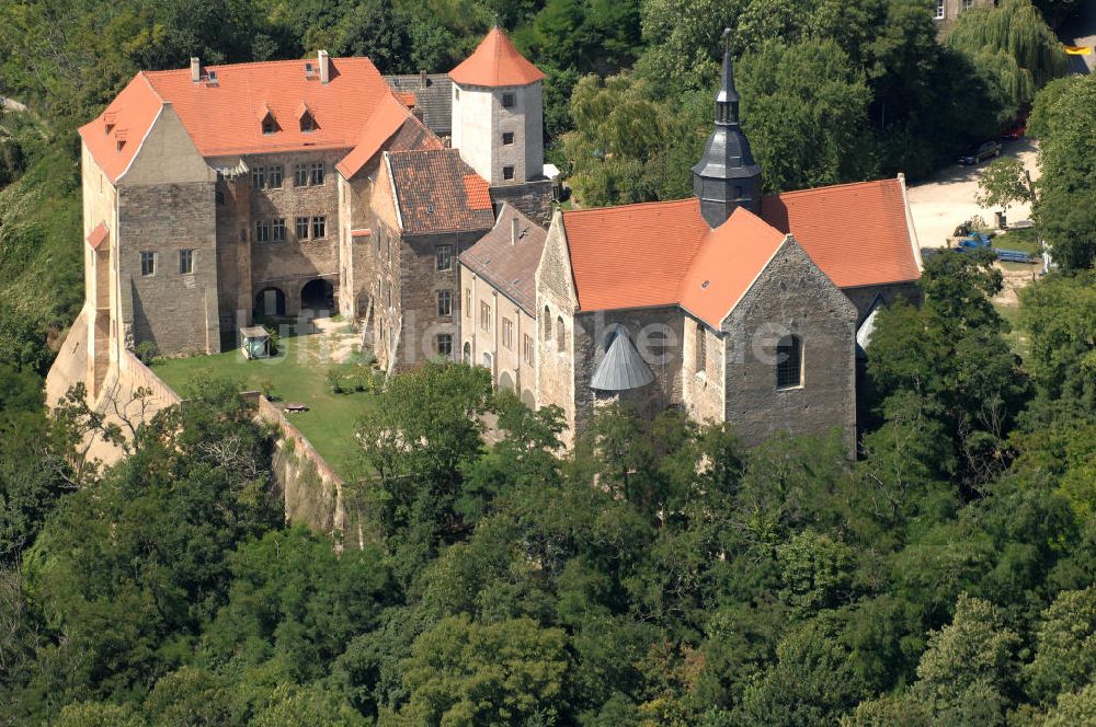 Luftaufnahme Goseck - Schloss Goseck in Sachsen-Anhalt