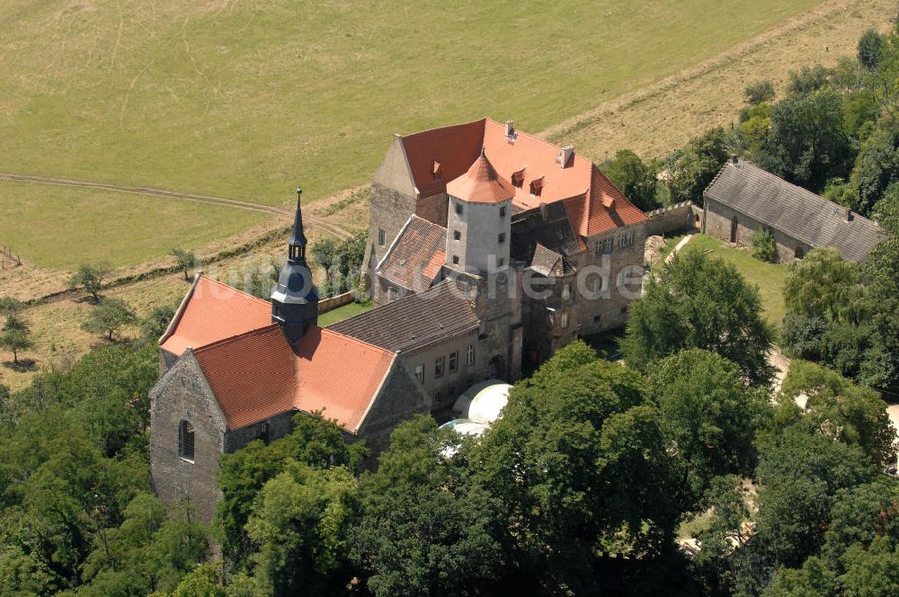 Luftbild Goseck - Schloss Goseck in Sachsen-Anhalt