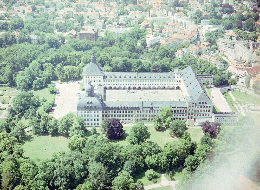 Luftbild Gotha - Schloß Gotha.