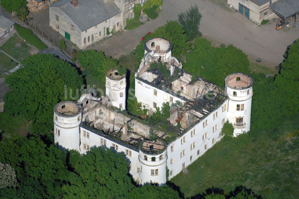 Groß Germersleben aus der Vogelperspektive: Schloss Groß Germersleben in Sachsen-Anhalt