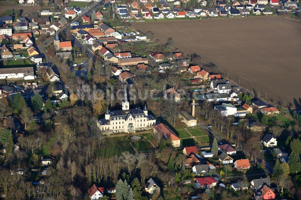 Luftbild Stahnsdorf - Schloß Güterfelde in Stahnsdorf im Bundesland Brandenburg