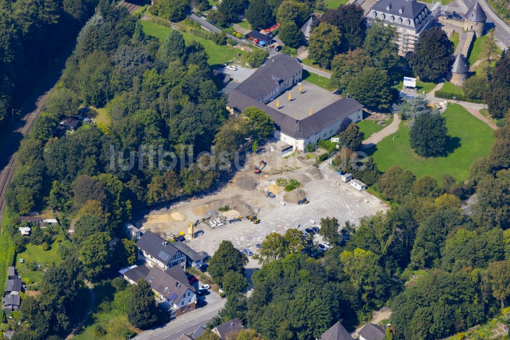 Luftaufnahme Velbert - Schloss Hardenberg im Ortsteil Neviges in Velbert im Bundesland Nordrhein-Westfalen