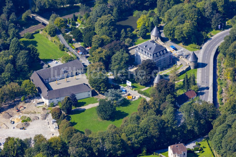 Luftaufnahme Velbert - Schloss Hardenberg im Ortsteil Neviges in Velbert im Bundesland Nordrhein-Westfalen