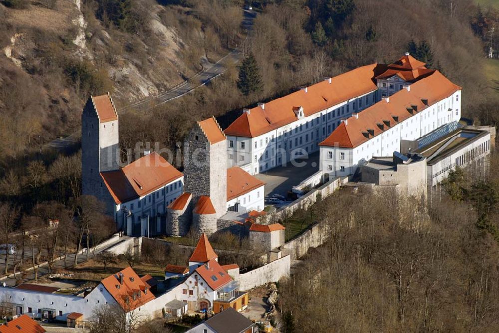 Beilngries von oben - Schloss Hirschberg