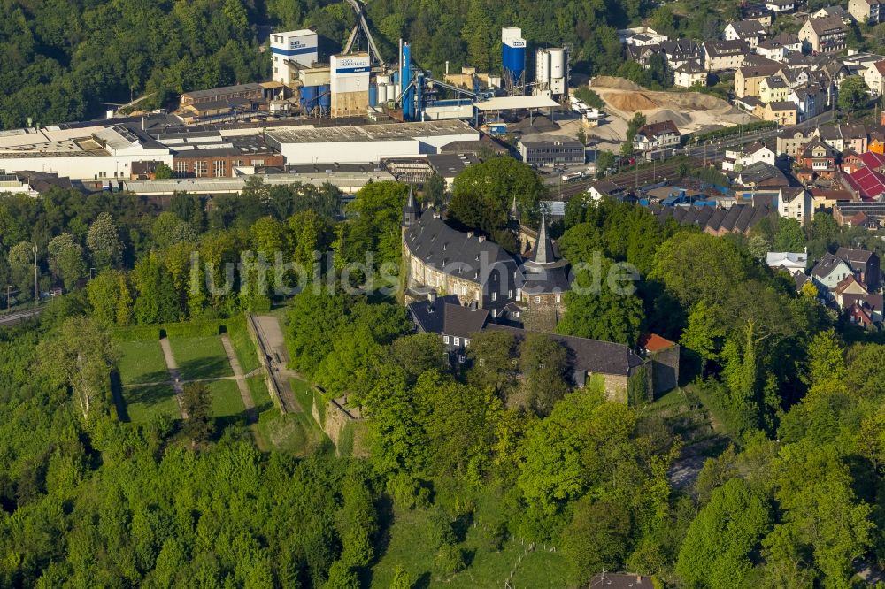 Luftaufnahme Hagen - Schloss Hohenlimburg in Hagen im Bundesland Nordrhein-Westfalen