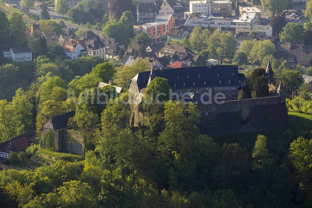 Luftbild Hagen - Schloss Hohenlimburg in Hagen im Bundesland Nordrhein-Westfalen