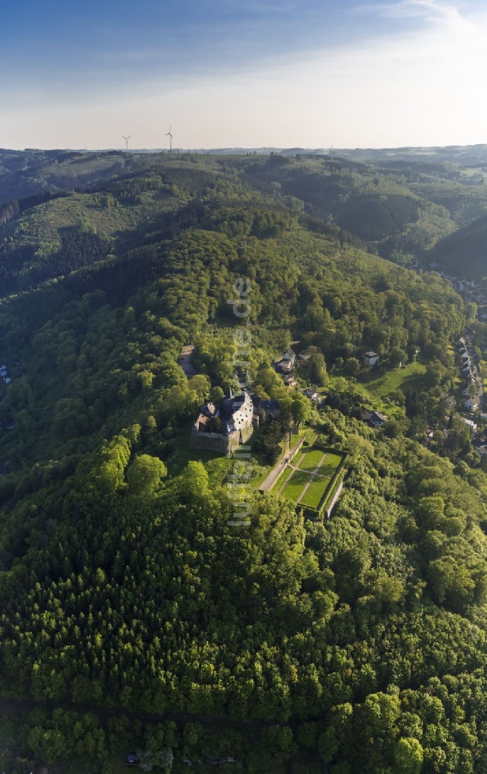 Luftaufnahme Hagen - Schloss Hohenlimburg in Hagen im Bundesland Nordrhein-Westfalen