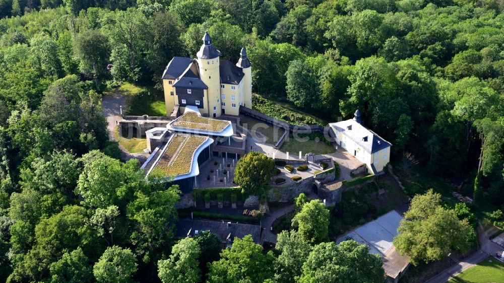 Nümbrecht aus der Vogelperspektive: Schloss Homburg in Nümbrecht im Bundesland Nordrhein-Westfalen, Deutschland