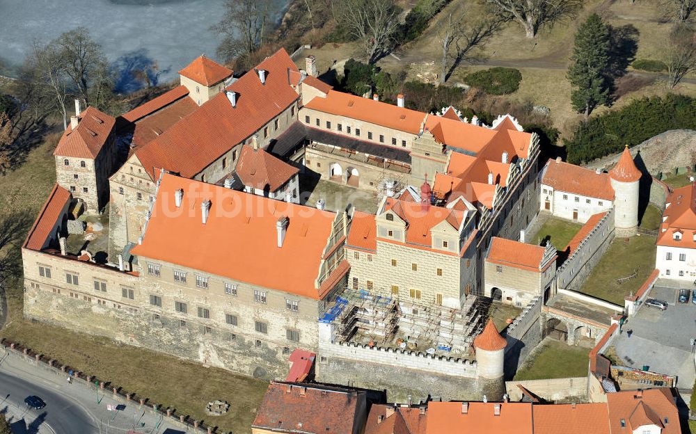 Luftbild Horsovsky Tyn / Bischofteinitz - Schloss Horsovsky Tyn / Bischofteinitz